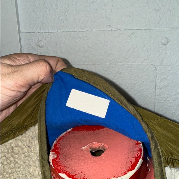 Mother The Inner Lining Faux Fur Color Block Jacket - Picture 4 of 6